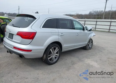 2013 Audi Q7 3.0T Premium from USA, damaged, VIN WA1LGAFE1DD013768
